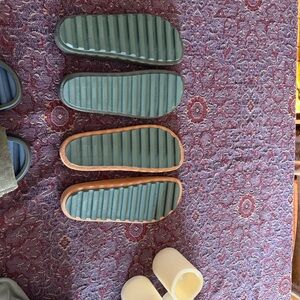 Stylish Women's Sandals in Blue and Brown